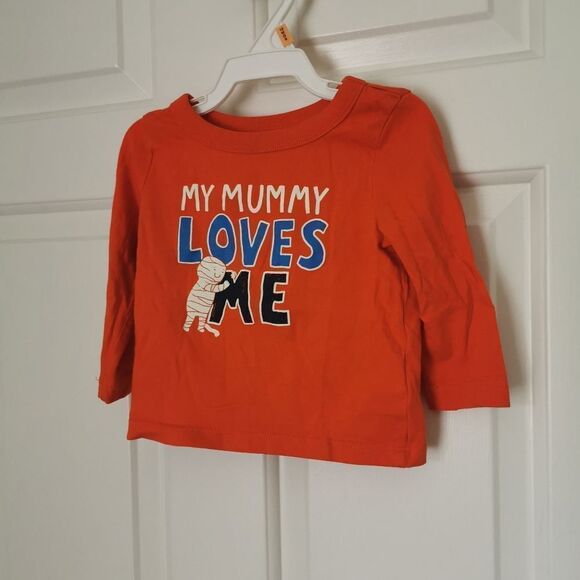 5/$10 Joe Fresh Halloween shirt size 6-12 m - Picture 1 of 3
